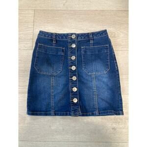 Copper Key Juniors Denim Skirt, Size 3
